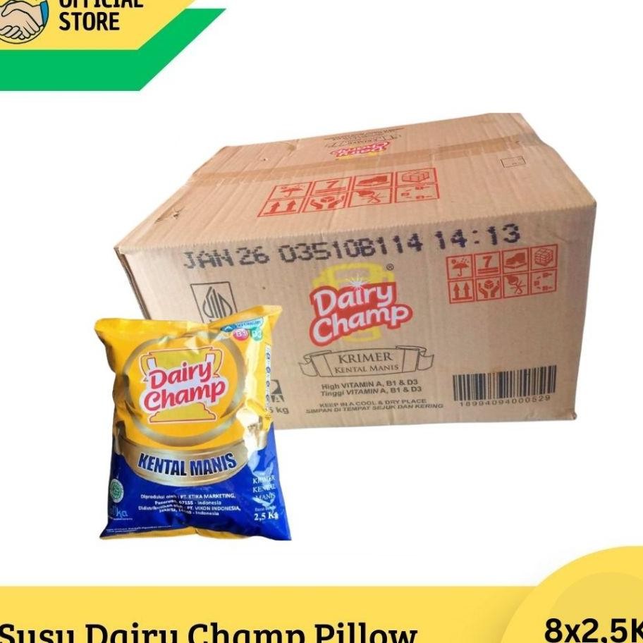 

1 Arton Dairy Champ Pillow 25 G 8Pc Muu Rimer Ental Mani