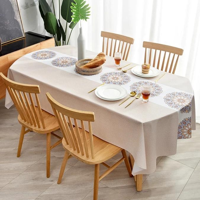 TAPLAK MEJA PREMIUM ALAS MEJA TAPLAK MEJA MAKAN ANTI AIR DAN MINYAK