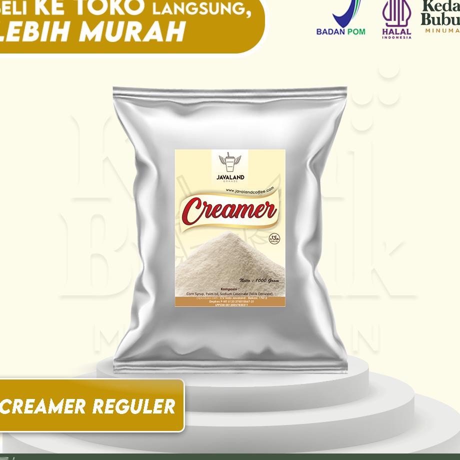 

Javaland Bubu Creamer Rimer 1G Regular Non Dairy Creamy Caf