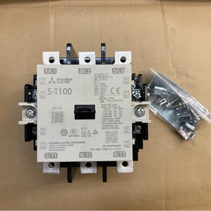 *****] kontaktor mitsubishi st 100 contactor st100 220v original