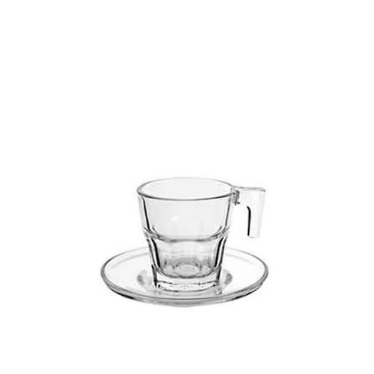 #####] Cangkir Gelas Sloki Shot Kecil Gagang Espresso 80ML + Tatak Kim Glass