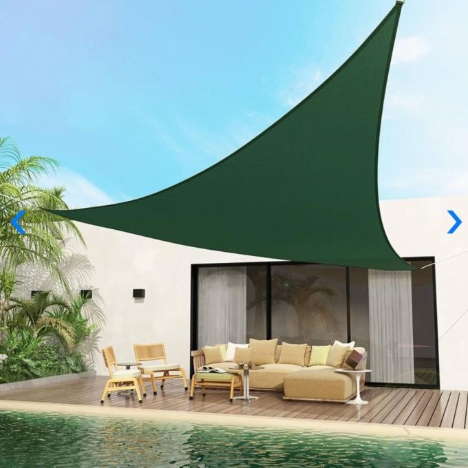 BARU SOLEIL KANOPI KAIN MEMBRAN TAMAN OUTDOOR CANOPY MEMBRANE SEGITIGA