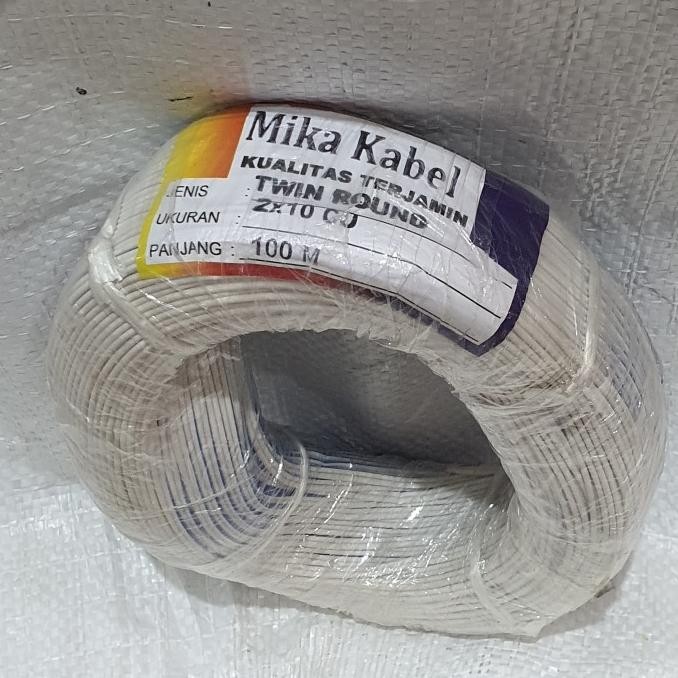 BEBAS ONGKIR - Kabel DC serabut kecil 2x10mm kabel sambung 2 x 10 mm isi 2 serabut