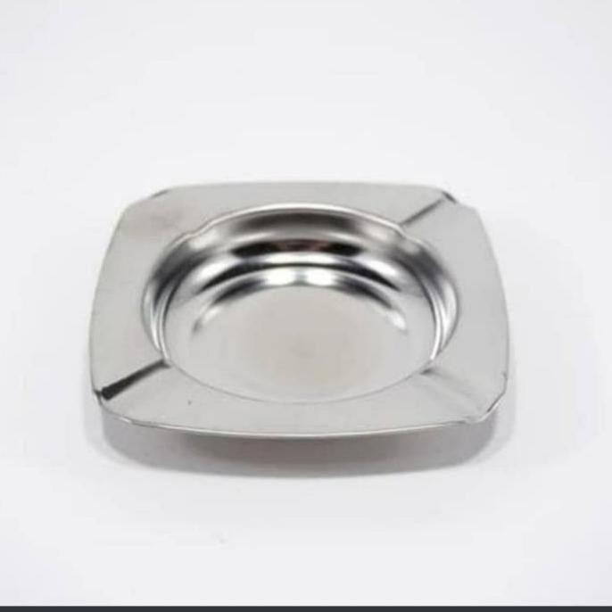 *#*#*#] Asbak Stainless 11CM | Asbak Rokok Kecil Asbak Segi Kotak Asbak Murah
