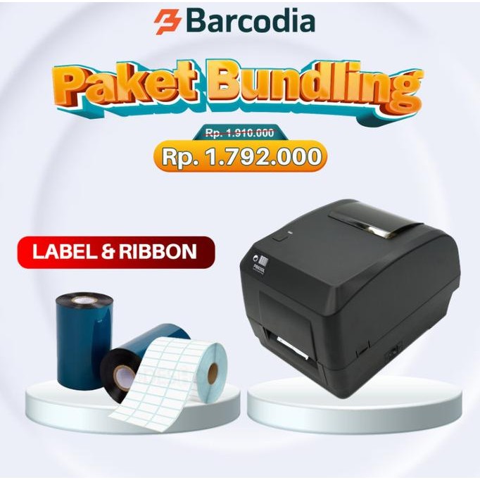

CO PAKET CETAK LABEL HARGA ( Siap Pakai ) - PRINTER LABEL RIBBON BARCODE