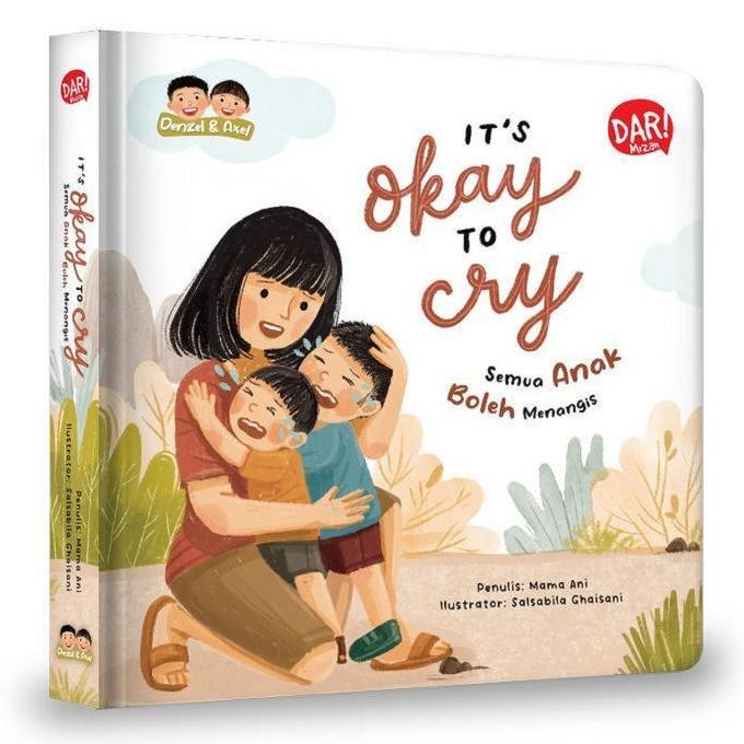 [Mizan] Buku Anak Boardbook Its Okay to Cry 