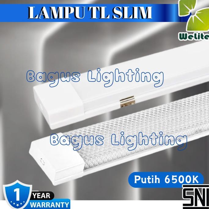 Lampu - Lampu Tl T8 Slim Lampu Tube Light Led 30W 60Cm 60W 120Cm