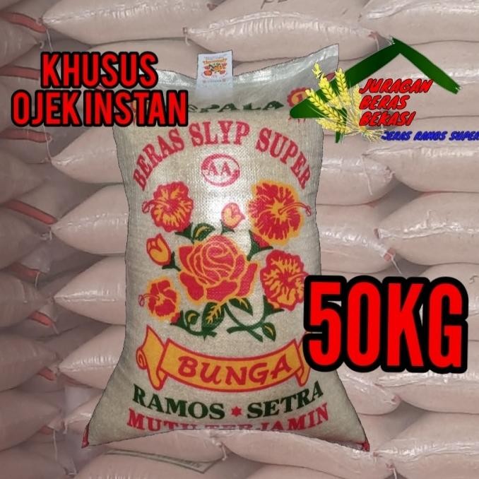 

Siap Kirim BERAS BUNGA KEMBANG SETRA RAMOS IR64 MEDIUM 50KG MURAH