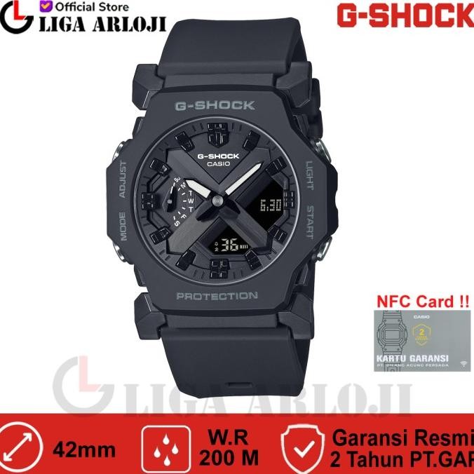 GARANSI G-SHOCK GA-2300-1ADR Jam Tangan Pria Double Time GSHOCK GA-2300-1A GA2300