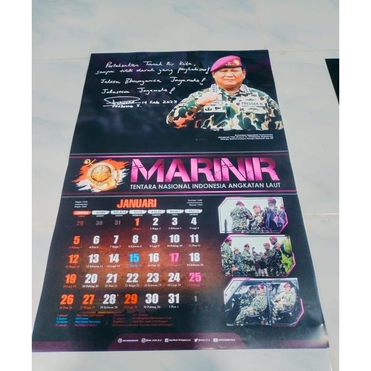 

Alender Tanggalan Dinding O Marinir Tni Al Tahun 2025