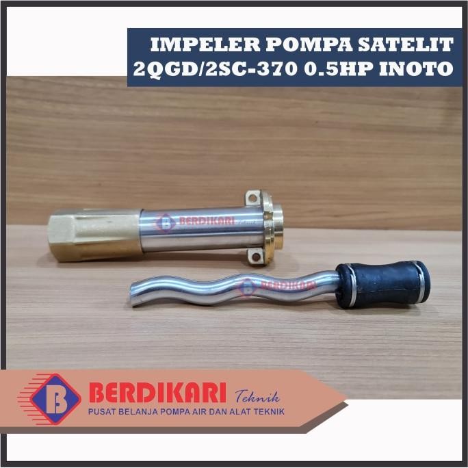 yang dicari@@@@] Impeler pompa submersible satelit inoto 2QGD / 2SC 0,5 hp casing 2"