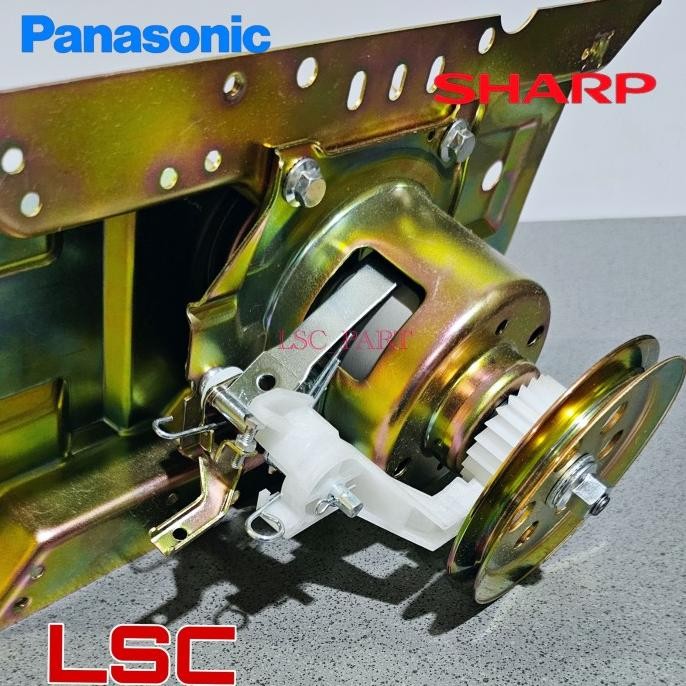 GEARBOX MESIN CUCI SHARP 1 TABUNG ES F800H GEAR BOX TOP LOADING PANASONIC NO6 GIRBOK