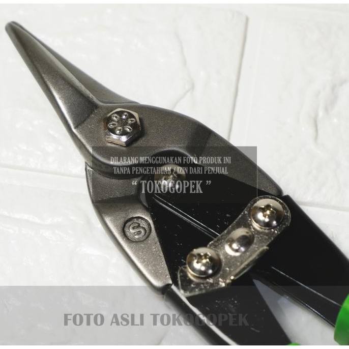 PAKET 2PCS TANG RIVET TEKIRO GT-HR1823 & GUNTING BAJA RINGAN 10" INCH Original dan Terpercaya