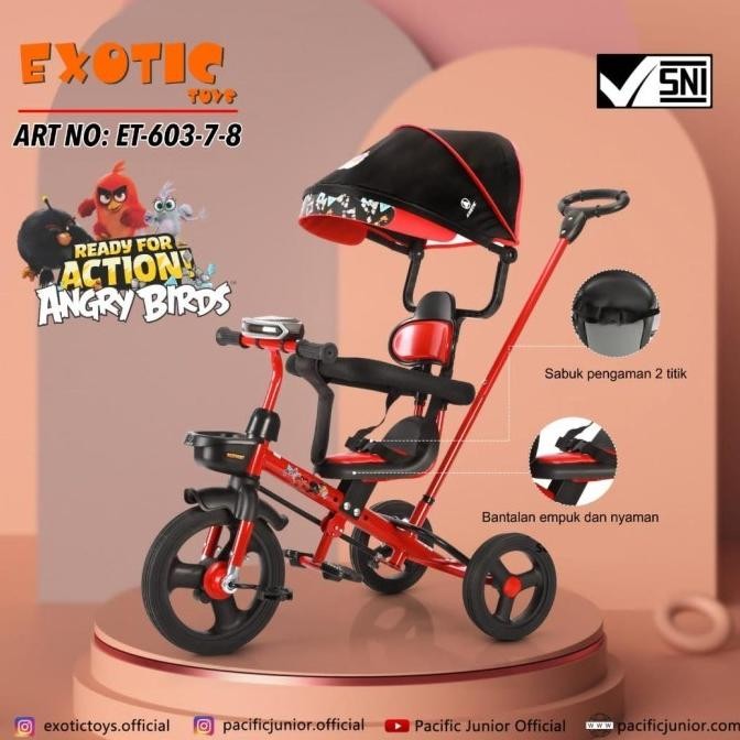 Sepeda Roda Tiga Anak Balita AVIATOR