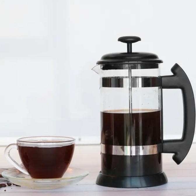 Teko Kopi French Press Coffee Maker Pot 1L 1 Liter