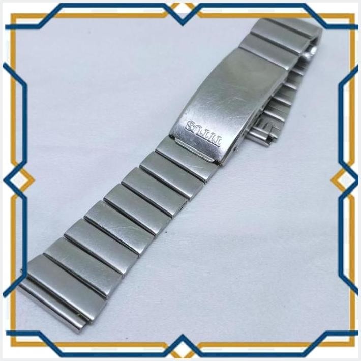 [RAC] VINTAGE TITUS BRACELET TALI RANTAI JAM TANGAN ANTIK TITUS LUG 18MM ORI