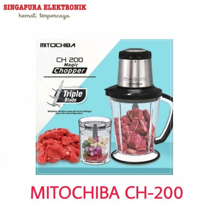 Mitochiba Blender Chopper Ch-200 Original Dan Terpercaya