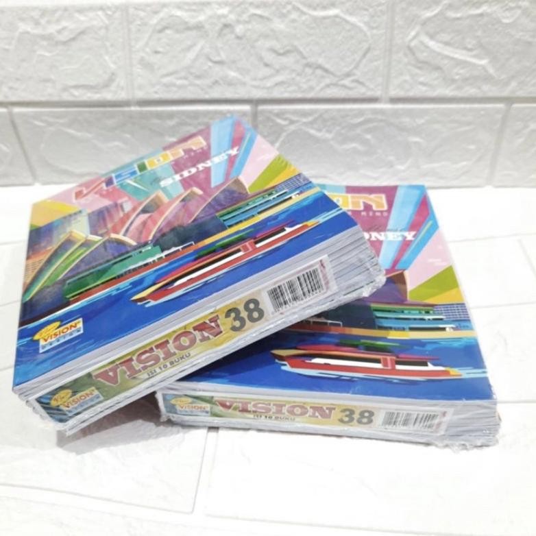 

Terlaris Buku Tulis Vision Isi 38 Lembar Harga 1 Pak Isi 10 Pcs