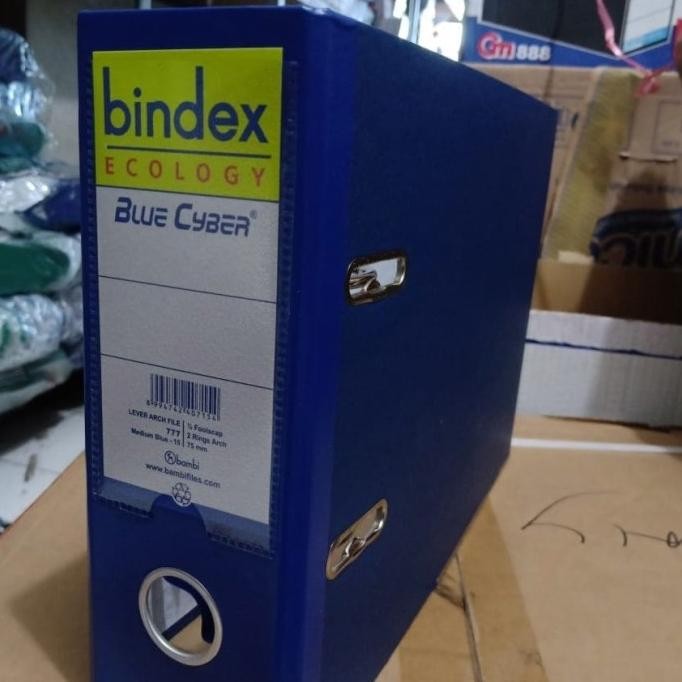 

Ordner Bindex Bambi 1/2 Folio Ecology Blue Cyber