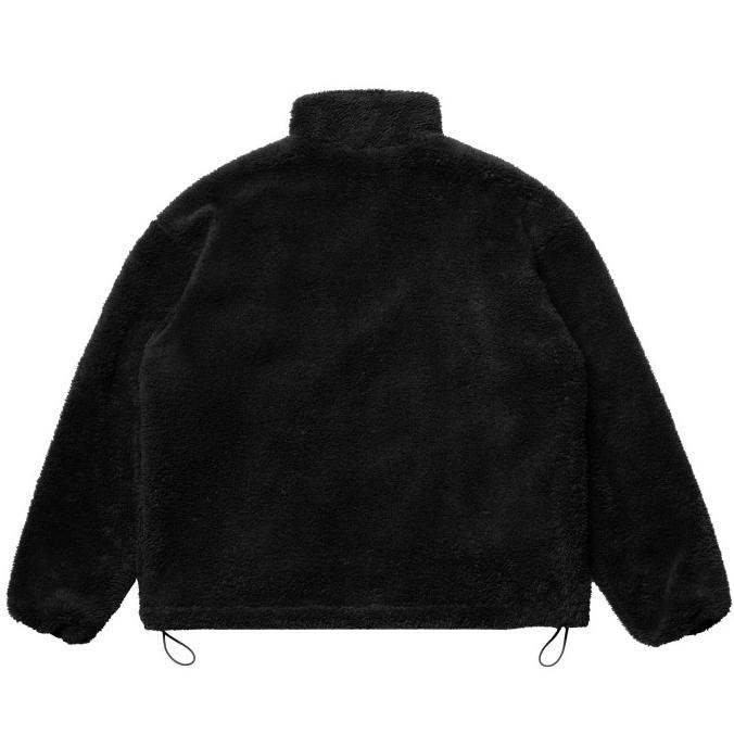 Sale Insurgent Club - Sherpa Jacket Half Zip Black