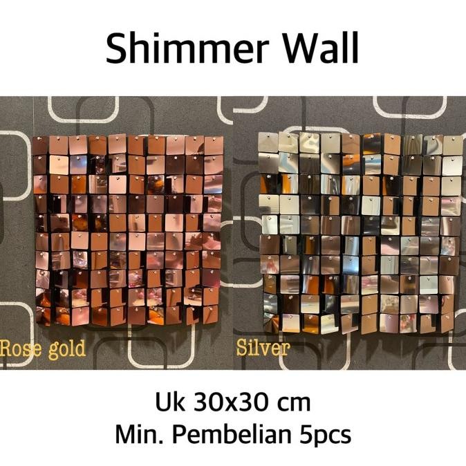 ] GROSIR Shimmer wall / Sequin Wall/ Backdrop Dekorasi Pesta Manik2
