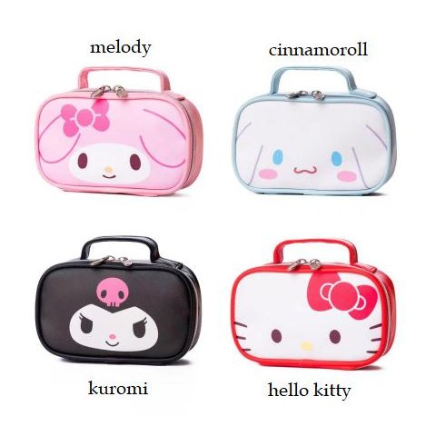 

] tempat pensil sanrio handle pencase cinnamorol tas toiletries kosmetik