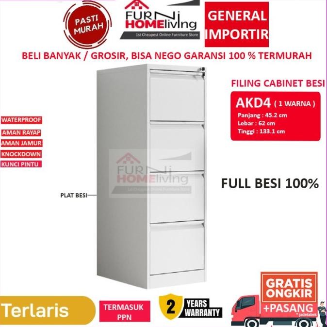

Filling Cabinet Besi 4 Susun 4 Laci Akd4