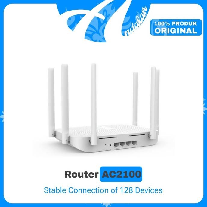 BEBAS ONGKIR - Redmi Router Wireless AC2100 Dual band - Gigabit 6 antena