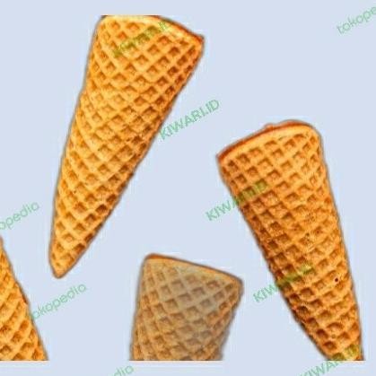 

CO Cone Ice Cream/Corong Eskrim Sugar Waffle 1Ball Isi 200Pcs