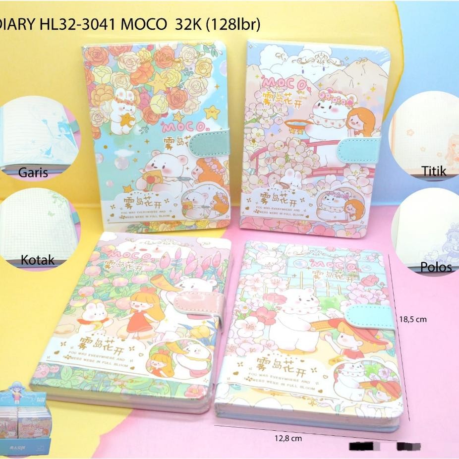 

Diary Noteboo Tebal Memo Lep Buu Bear