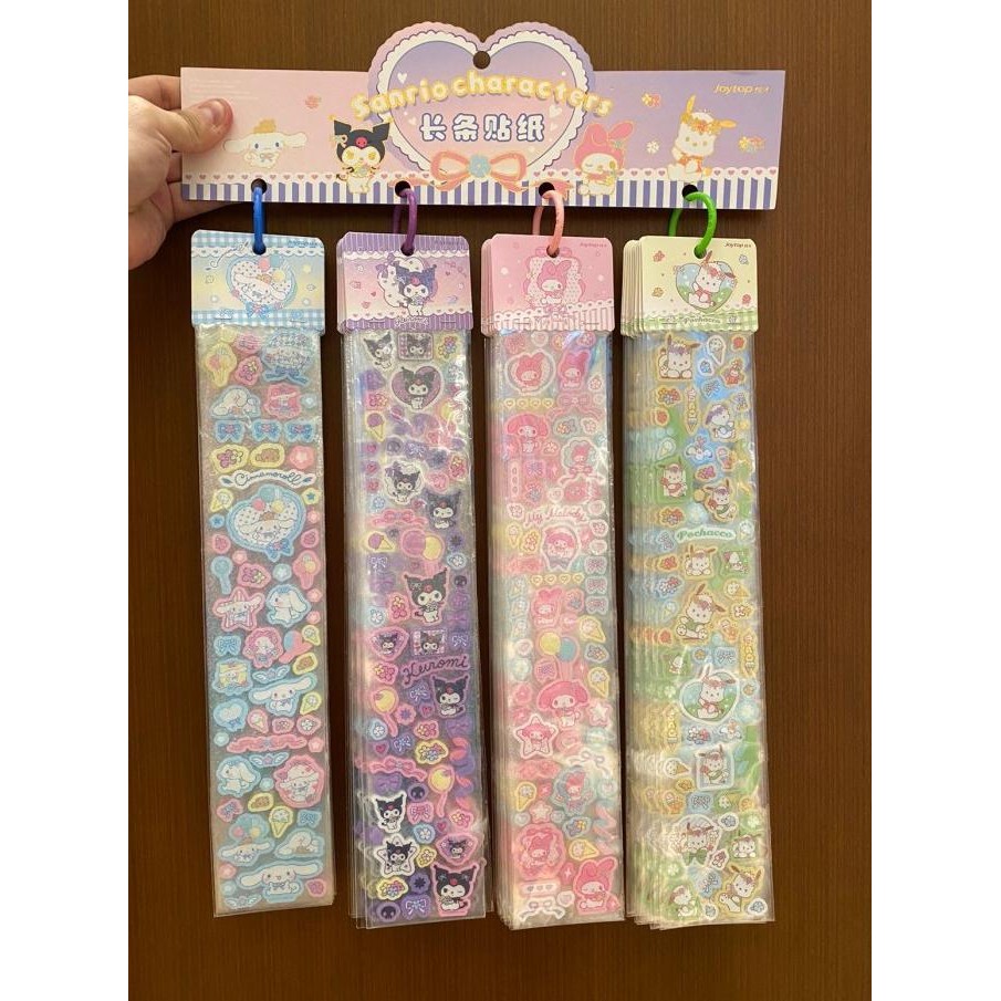 

*#*#*#*#] Sticker sanrio hologram cinnamoroll melody kuromi pochacoo