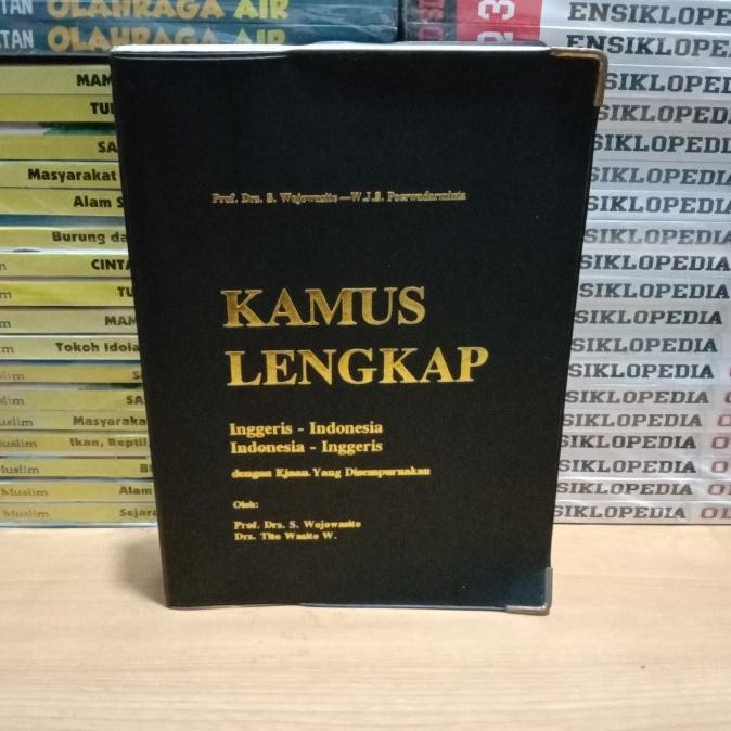

Terlaris Buku Original Kamus Lengkap Indonesia - Inggris Hasta Bandung Ready Stok