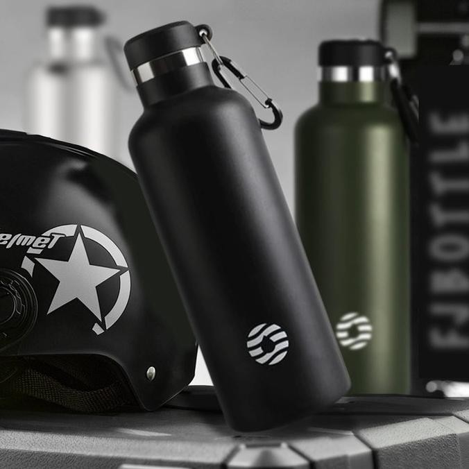 

Fjbottle - Botol Minum Olahraga Stainless Steel 750Ml Dengan Gantungan Original Dan Terpercaya