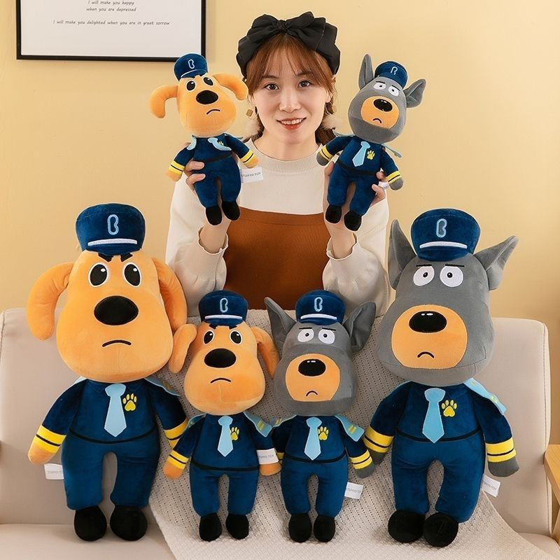 Boneka Mainan Anjing Polisi Labrador