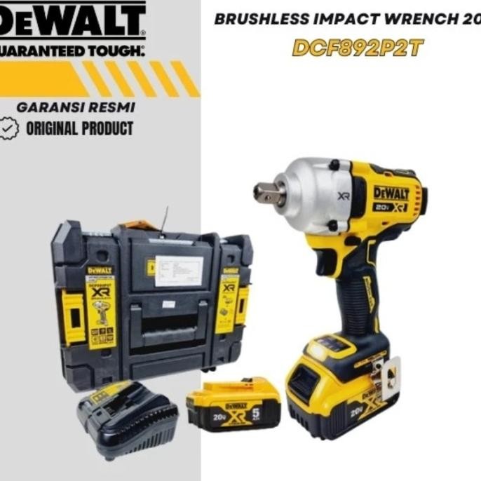 DeWALT DCF892 GARANSI RESMI DCF892P2T IMPACT WRENCH