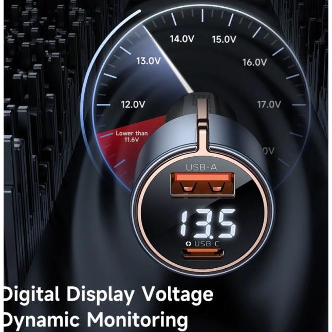 Mcdodo Car Charger Fat Charging 45W 25W Pd Type C Ub
