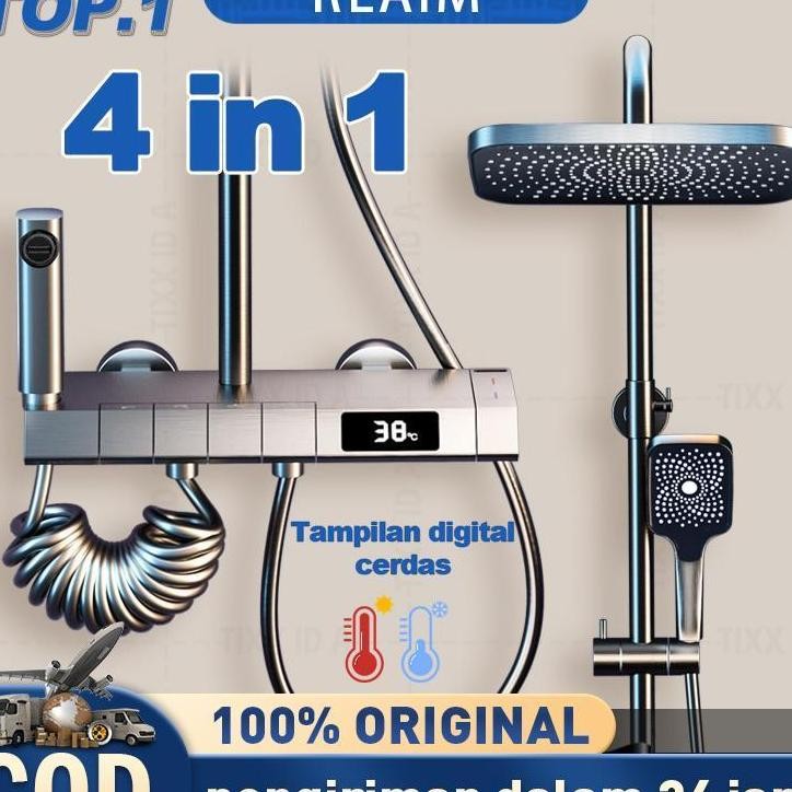 Dengan Air Pana5 In1 Hower Et 5 Dalam 1 Hower Amar Mandi Full Et Tampilan Dital Uhu Ontan Hower Et 4