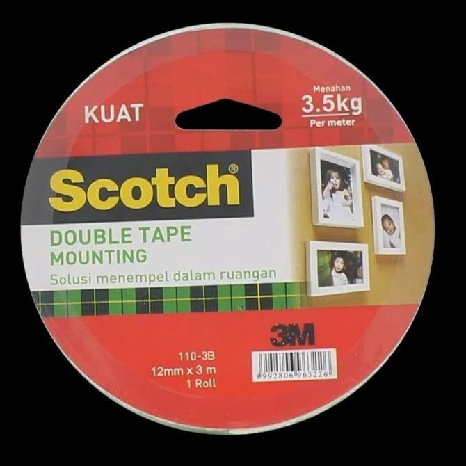 

HRG DISKON Mounting 3M Scotch Double Tape 12mm x 3m