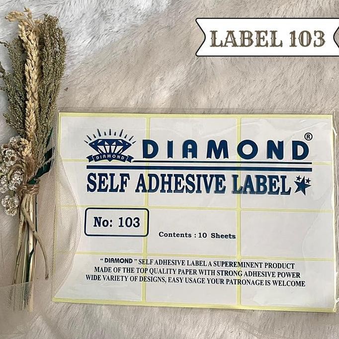 HOT SALE Label Undangan 103 untuk nama undangan ( isi 25 pack/1 ball ) stiker