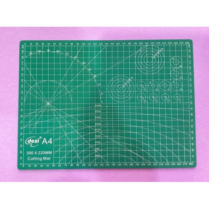 

Terlaris CUTTING MAT DEZI A4 UKURAN 300X220MM ORIGINAL TAIWAN SALE