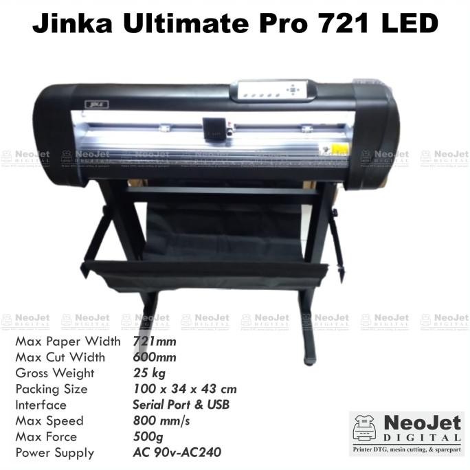 

Terlaris Mesin Cutting Sticker Jinka Ultimate Pro 721 LED SALE