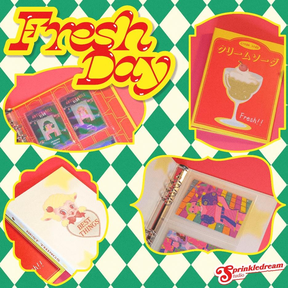 

A5 Hardcover Binder Freh Day By Prinledream Tudio