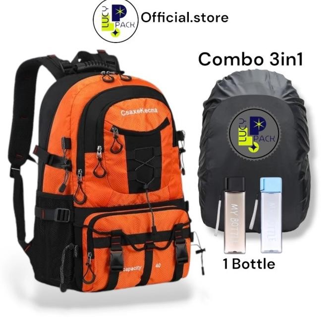 tas ransel backpacker tas Traveling Pria Wanita Anti air termurah