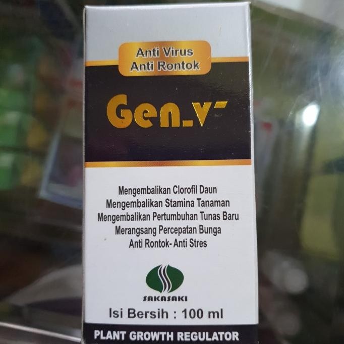 Gen V 100ml Anti Virus / Obat Virus Tanaman / Pestisida Virus ABD