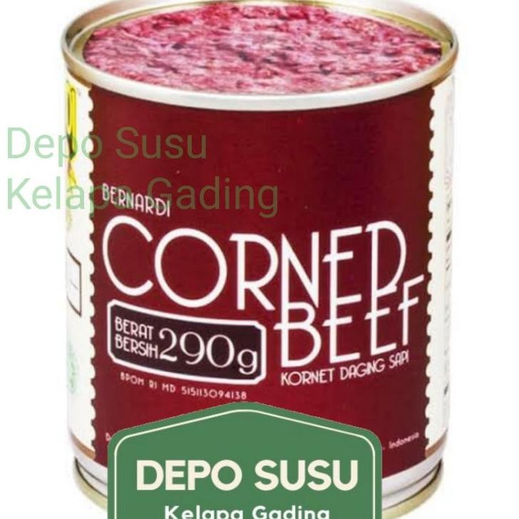 

Bernardi Corned Beef 190Gr 290Gr Ornet Daging Api Benardi 190 290 Gr Bernadi