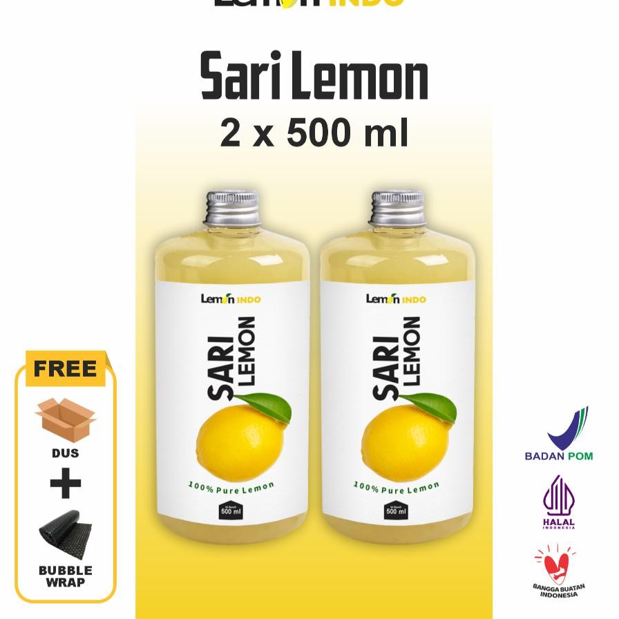 

Lemonindo Ari Lemon 1 Liter Ari Lemon Murni Air Lemon Ju Lemon Untu Deto Ala