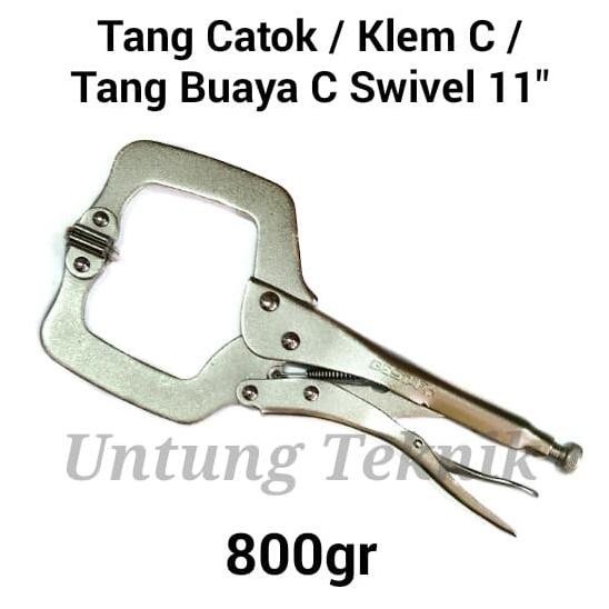 TERMURAH Tang Catok / Klem C 11" Crossman
