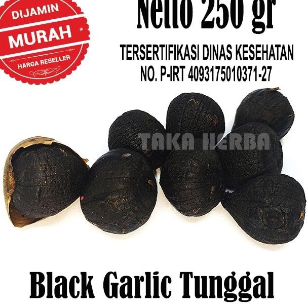 

Bla Garlic Lanang 250 Gr Bawang Putih Tunggal Hitam