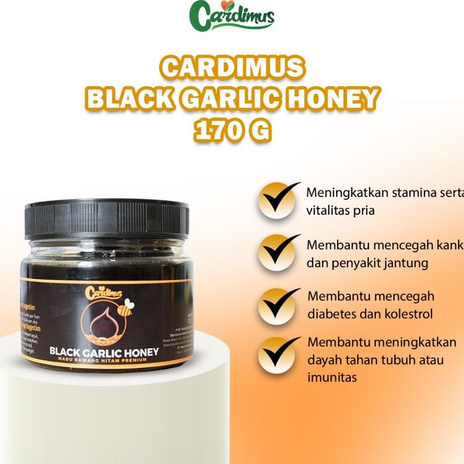

Cardimu Bla Garlic Bawang Hitam Madu 170Gr