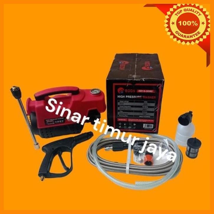 (stj) mesin cuci steam motor & mobil edon ed13-5080